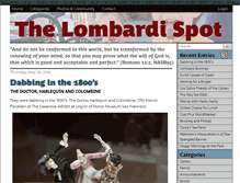 Tablet Screenshot of lombardispot.com